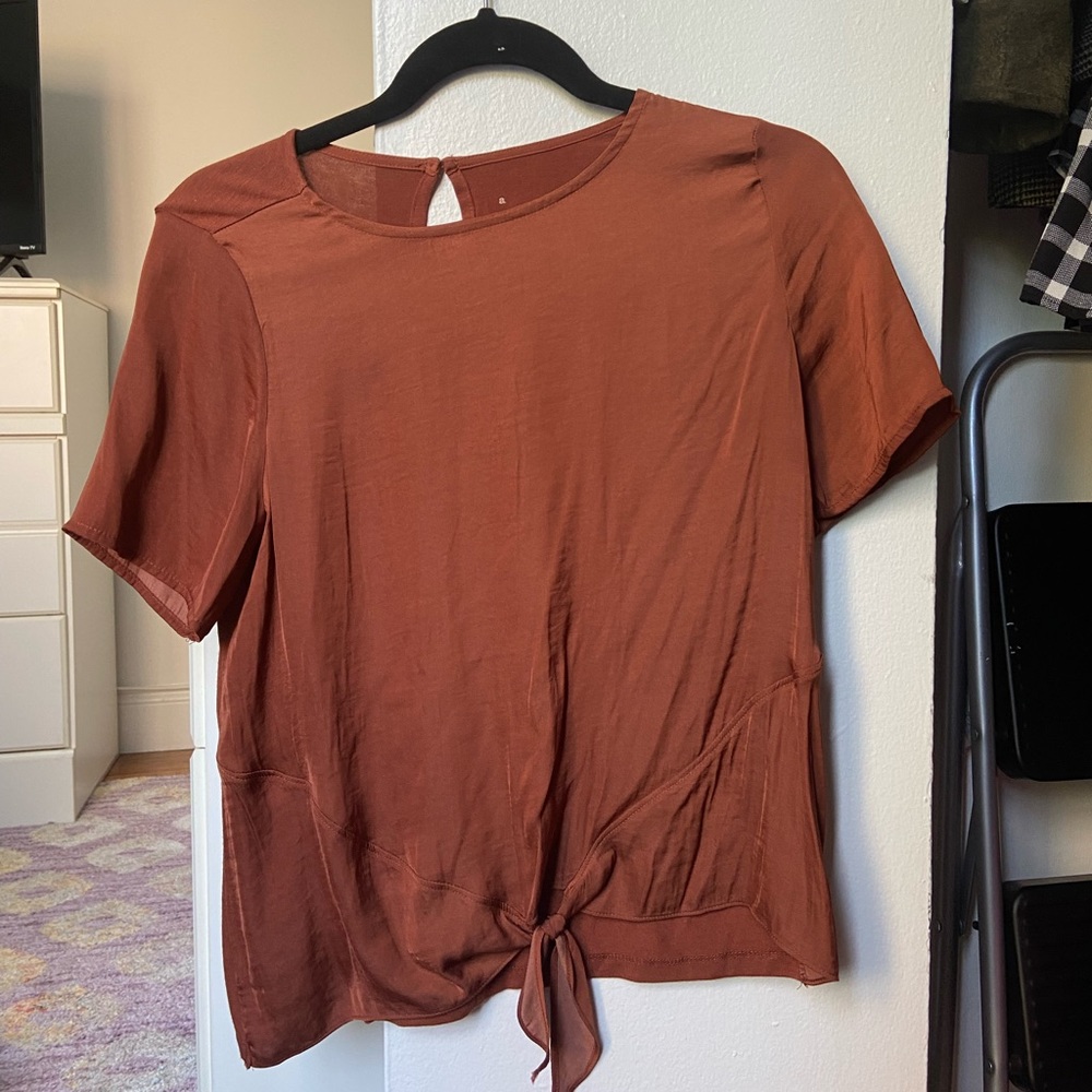 Flowy Light Auburn Dress